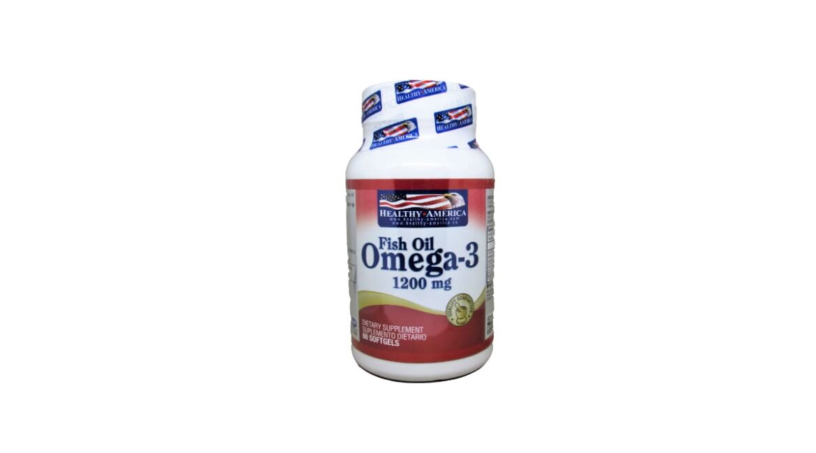 Omega 3 - 1200 mg * 60 softgels HEALTHY
