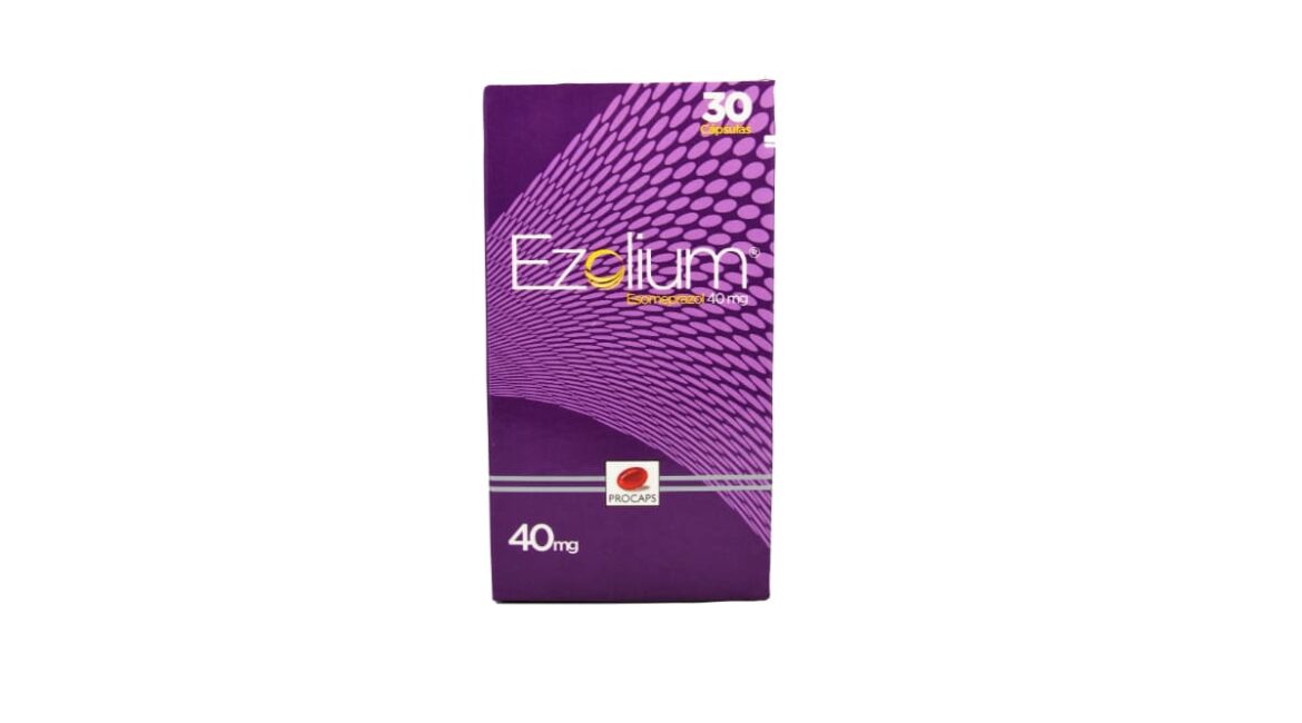 Ezolium 40 mg * 30 caps. 3 Ezolium 40 mg * 30 caps.