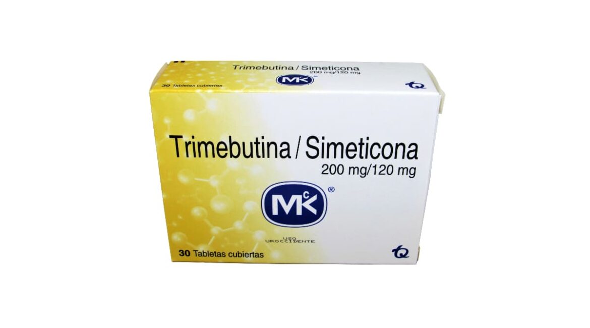 Trimebutina Simeticona MK 200/120 mg * 30 tabl.