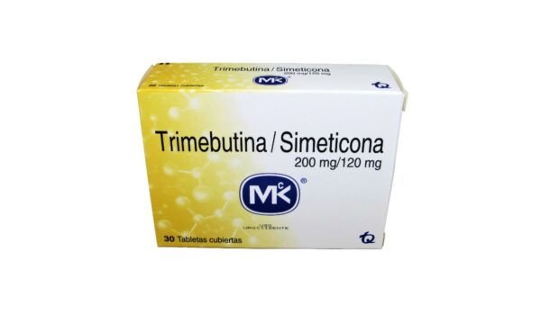 Trimebutina Simeticona MK 200/120 mg * 30 tabl. TECNOQUIMICAS
