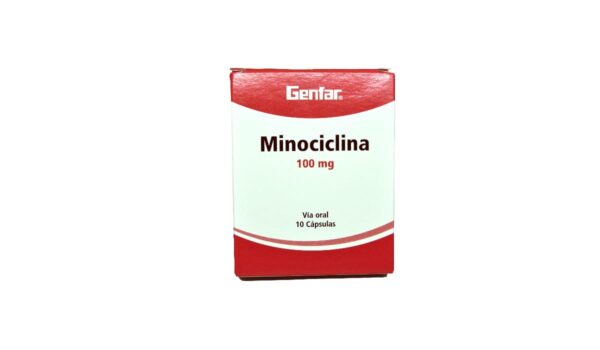 Minociclina 100 mg * 10 caps. GF