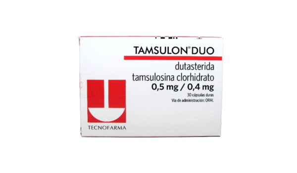 Tamsulon Duo 0.5/0.4 mg * 30 caps. TECNOFARMA