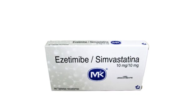Ezetimibe+Simvastatina MK 10/10 mg * 14 tabl. TECNOQUIMICAS