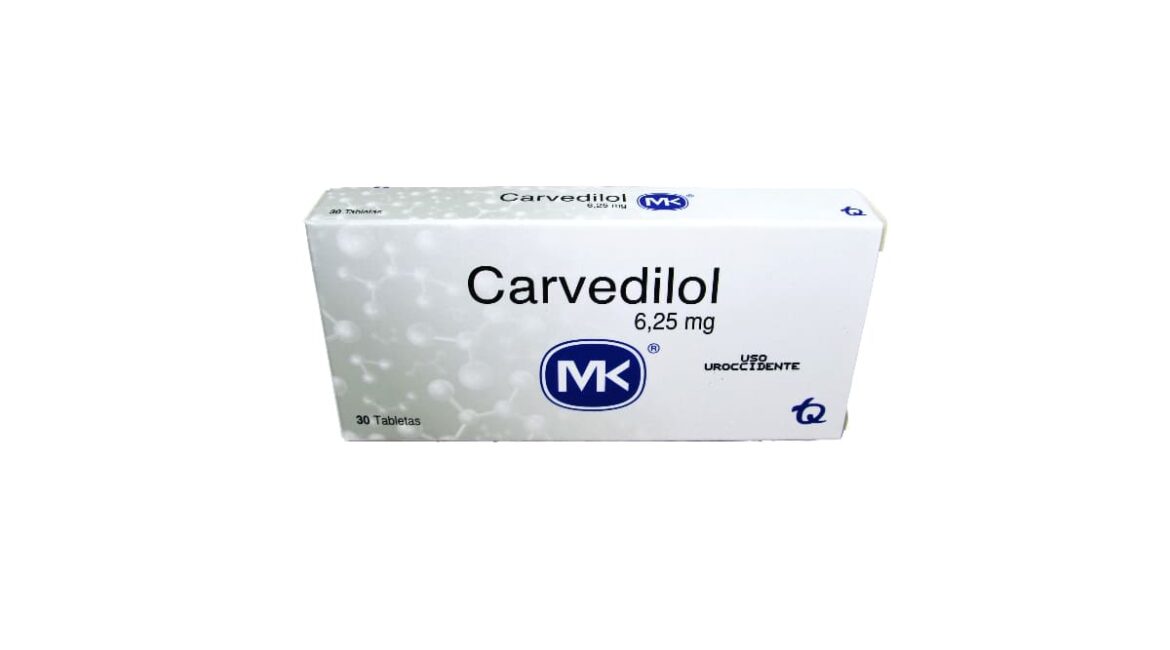 Carvedilol MK 6.25 mg * 30 tabl.