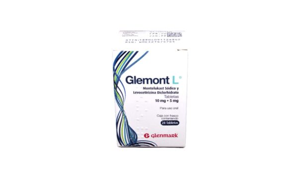 Glemont L 10/5 mg * 28 tabl. GLENMARK PHARMA