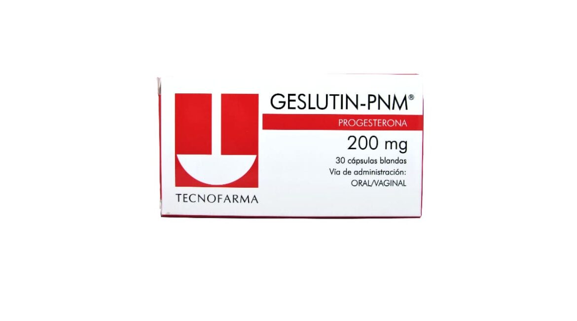 Geslutin 200 mg * 30 caps.