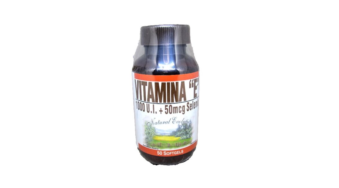 Vit. E 1.000 UI + Selenium * 50 softgels HEALTHY