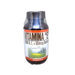 Vit. E 1.000 UI + Selenium * 50 softgels HEALTHY