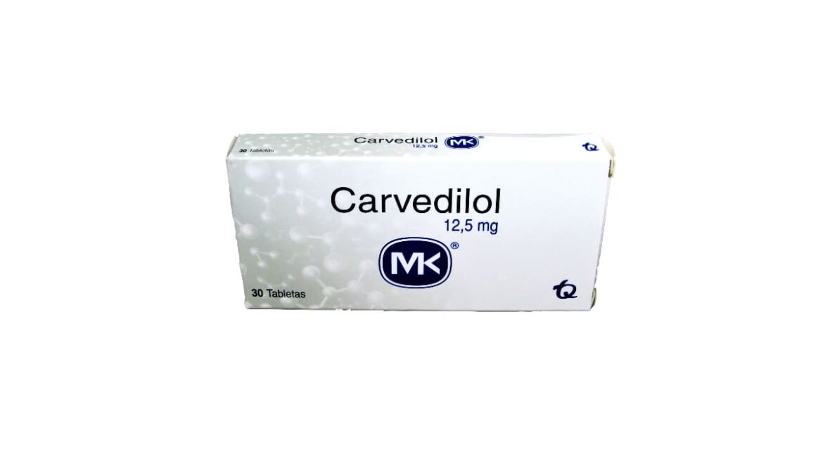 Carvedilol MK 12.5 mg * 30 comprim.