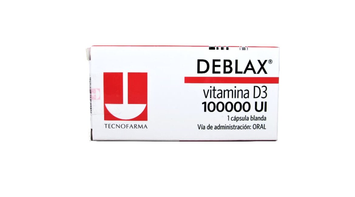 Deblax 100.000 UI * 1 caps.