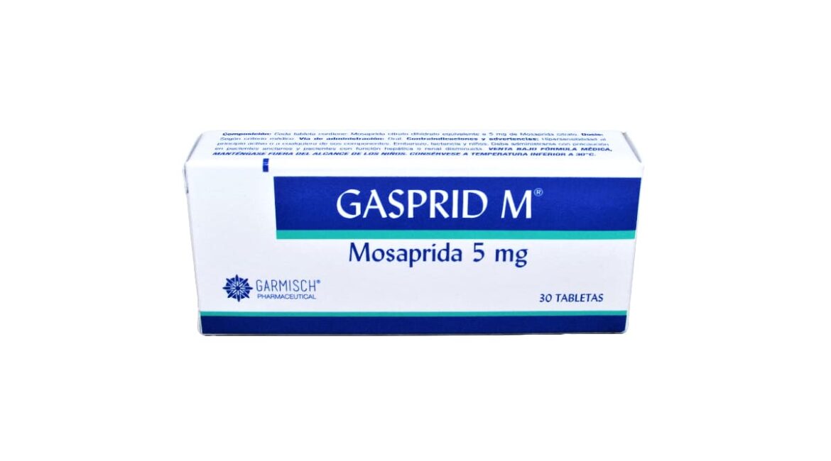 Gasprid M 5 mg * 30 tabl.