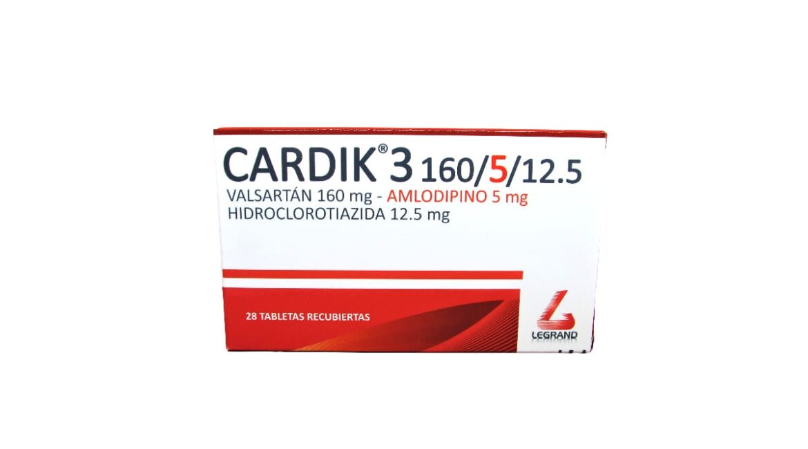 Cardik 3 160/5/12.5 mg * 30 tabl.