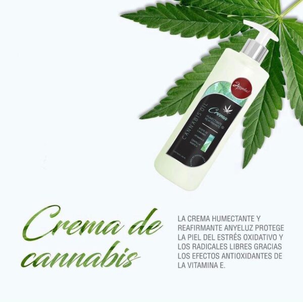 Anyeluz Crema Humectante Cannabis * 450 mL ALIKLEAN SAS