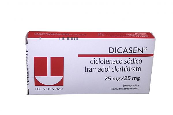 Dicasen 25/25 mg * 30 comprim. TECNOFARMA