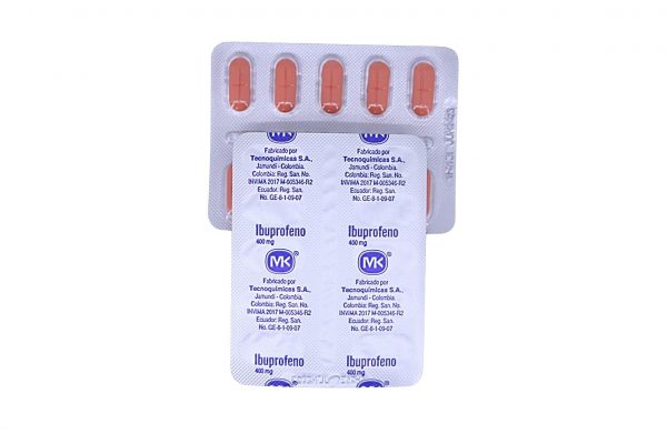 Ibuprofeno MK 400 mg * 10 tabl. TECNOQUIMICAS