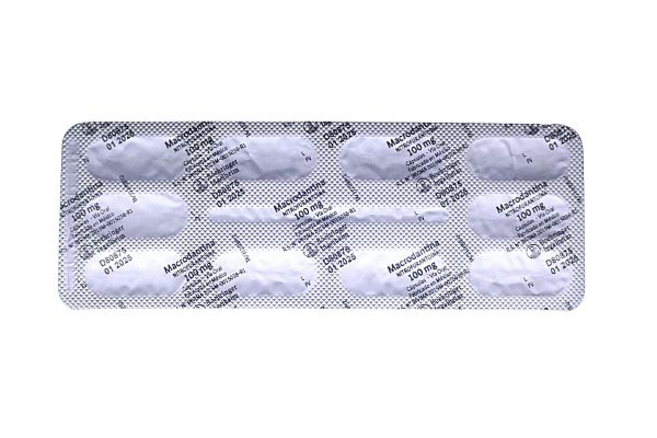 Macrodantina 100 mg * 10 caps. BOEHRINGER