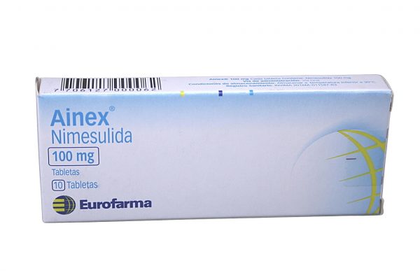 Ainex 100 mg * 10 tabl. EUROFARMA