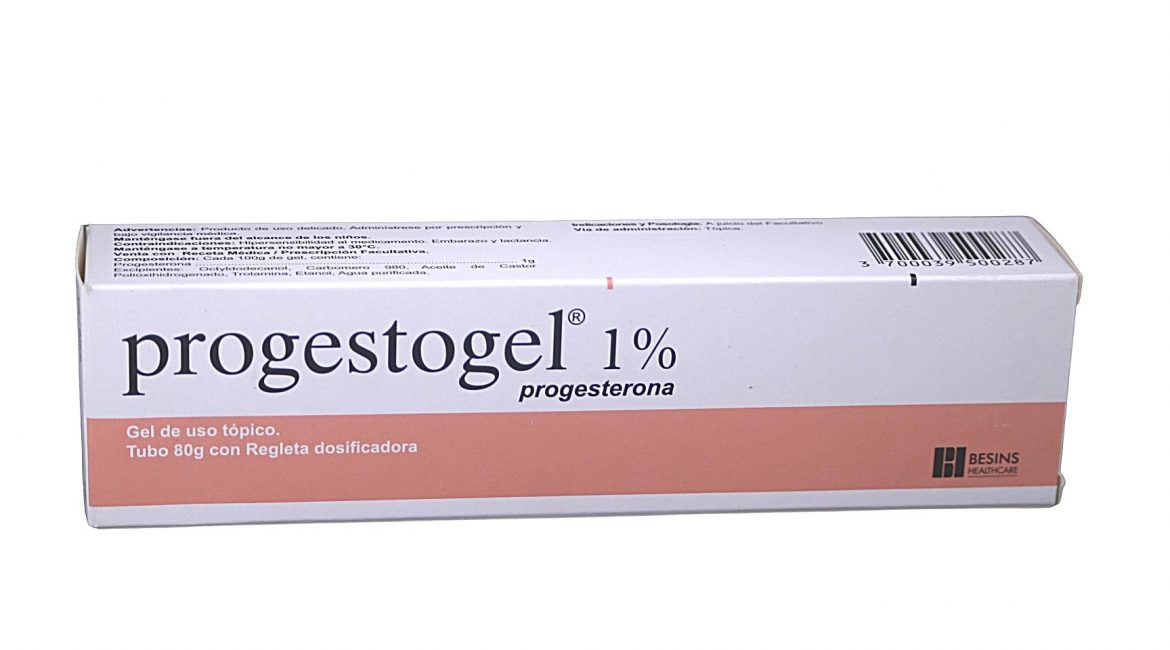 Progestogel 1% topico - tubo 80 gr.