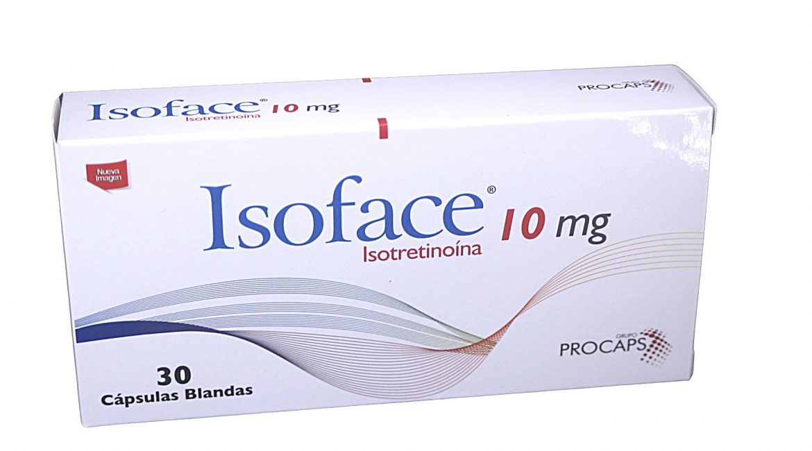 Isoface 10 mg * 30 caps.