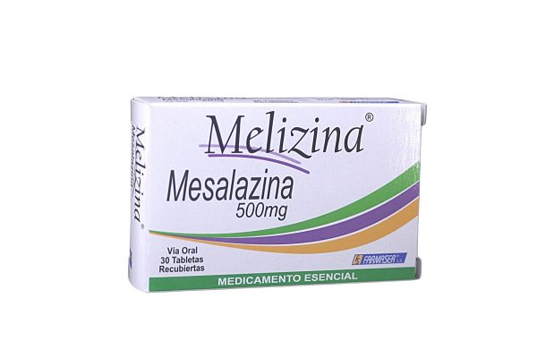 Melizina 500 mg * 30 tabl. recub. FARMASER