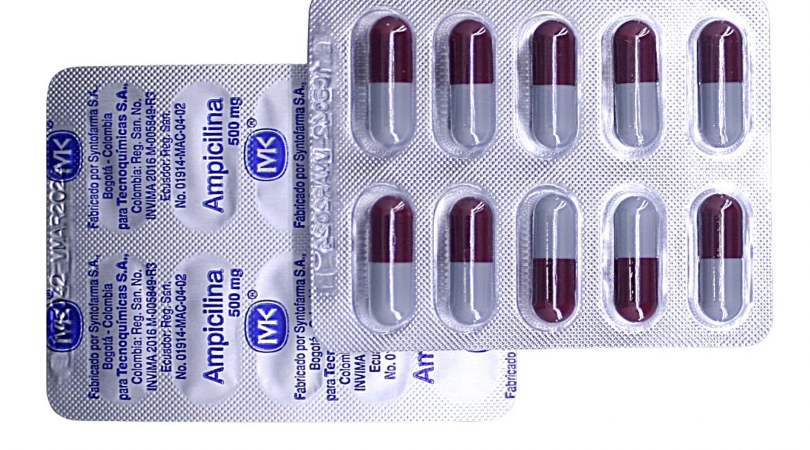 Ampicilina MK 500 mg * 10 caps.