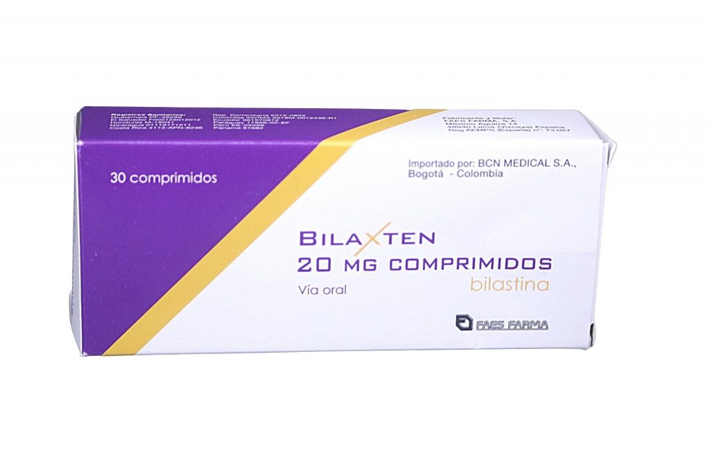 Bilaxten 20 Mg 30 Comprim Uroccidente