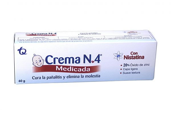 Crema No. 4 medicada * 60 gr. TECNOQUIMICAS