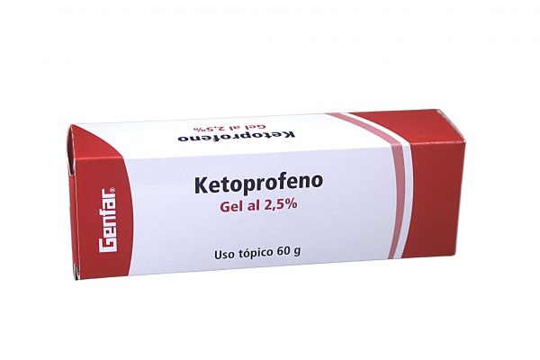 Ketoprofeno Gel 2,5% * 60 gr. GENFAR