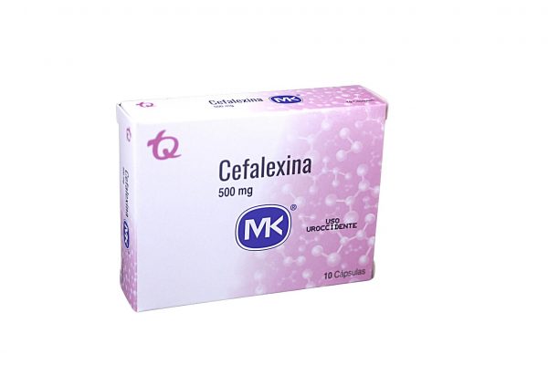 Cefalexina MK 250 mg frasco * 60 mL. TECNOQUIMICAS