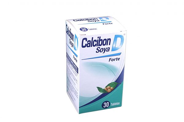 Calcibon D SOYA Forte * 30 tabl. FARMA DE COL. S.A.
