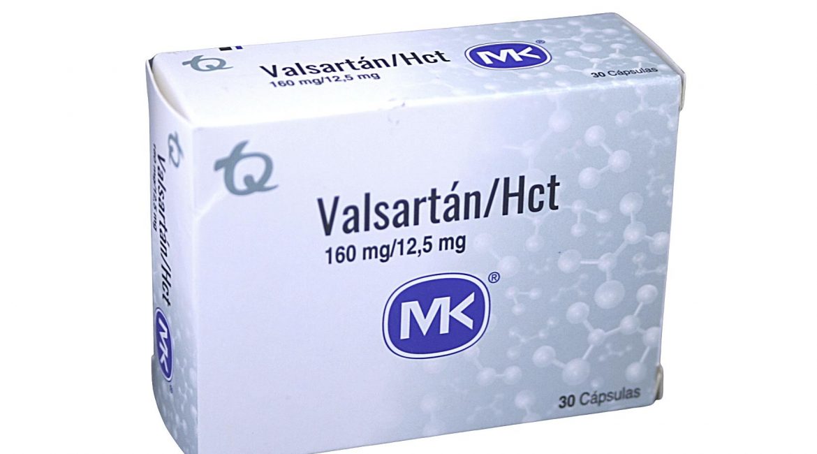 Valsartan+ Hct MK 160/12.5 mg * 30 caps.