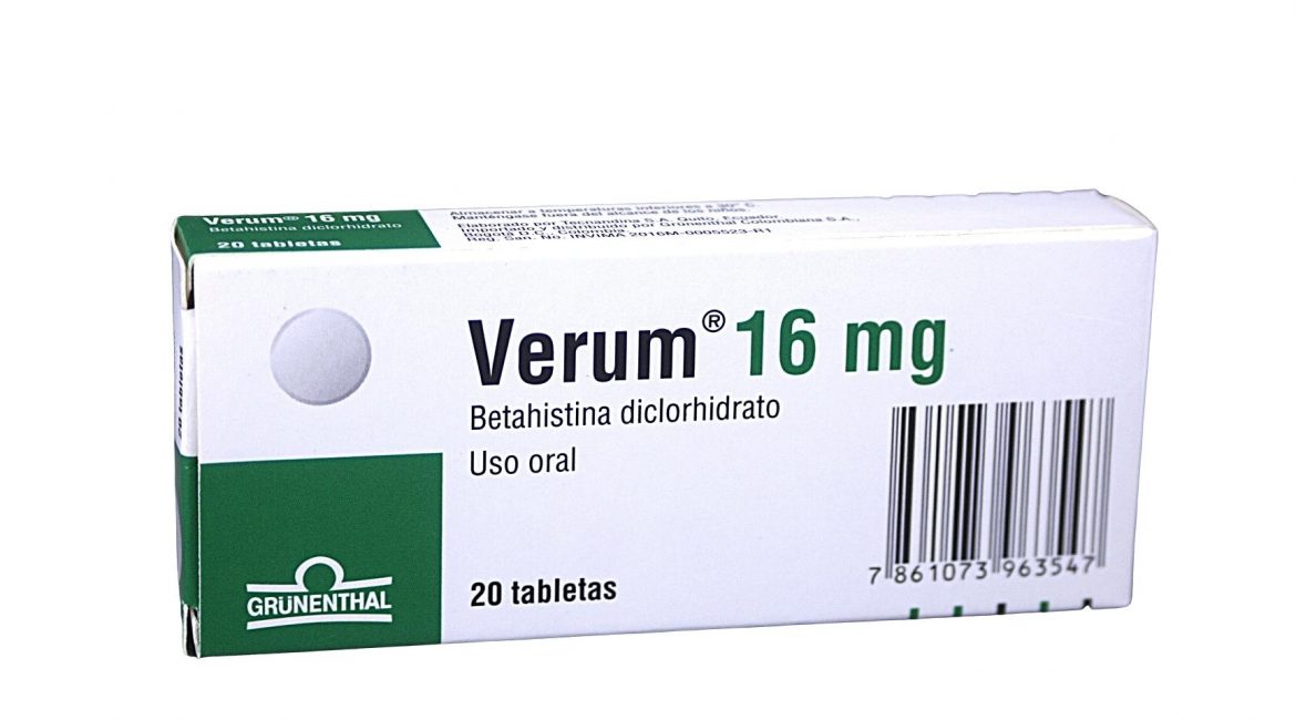 Verum 16 mg * 20 tabl.