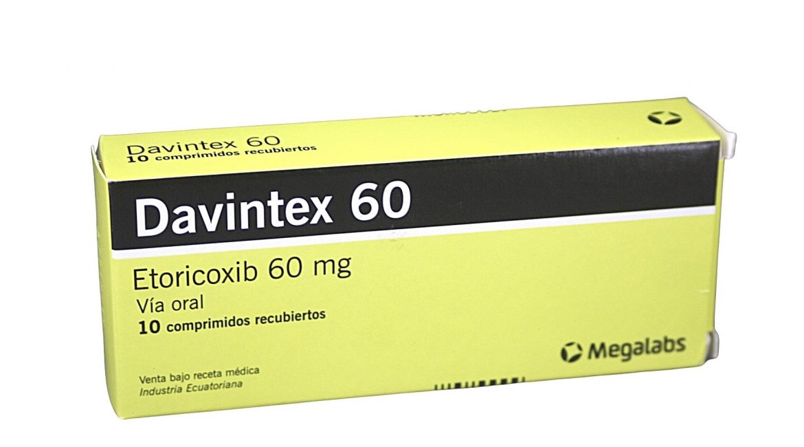 Davintex 60 mg * 10 comprim.