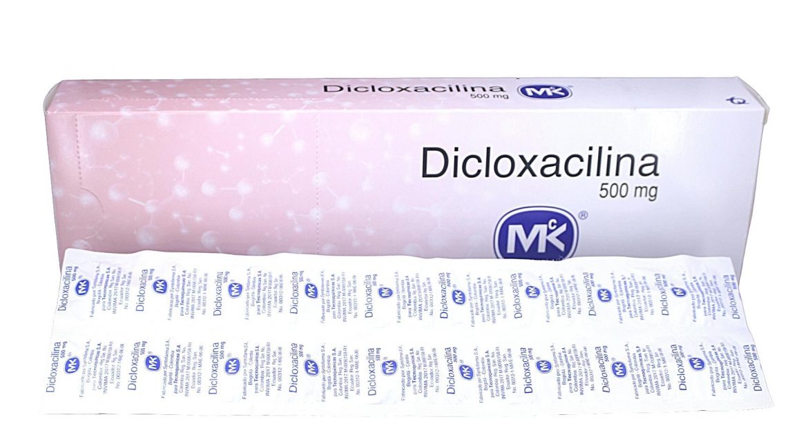 Dicloxacilina MK 500 mg * 10 caps.