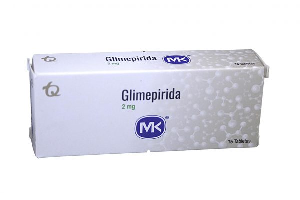 Glimepirida MK 2 mg * 15 tabl. TECNOQUIMICAS
