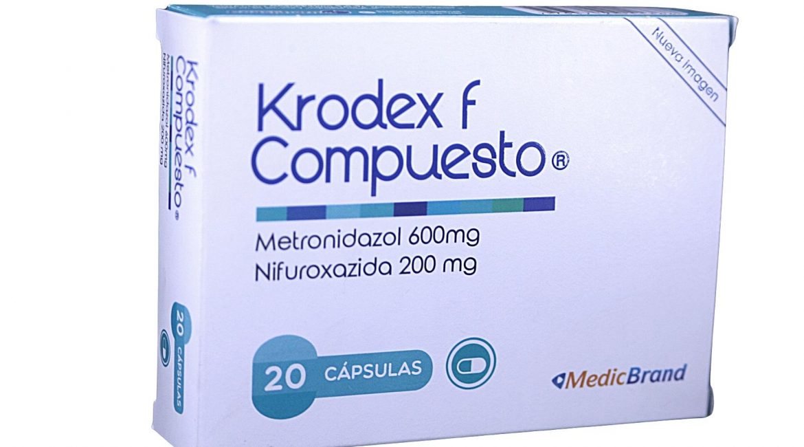 Krodex F Comp. 600/200 mg * 20 caps.