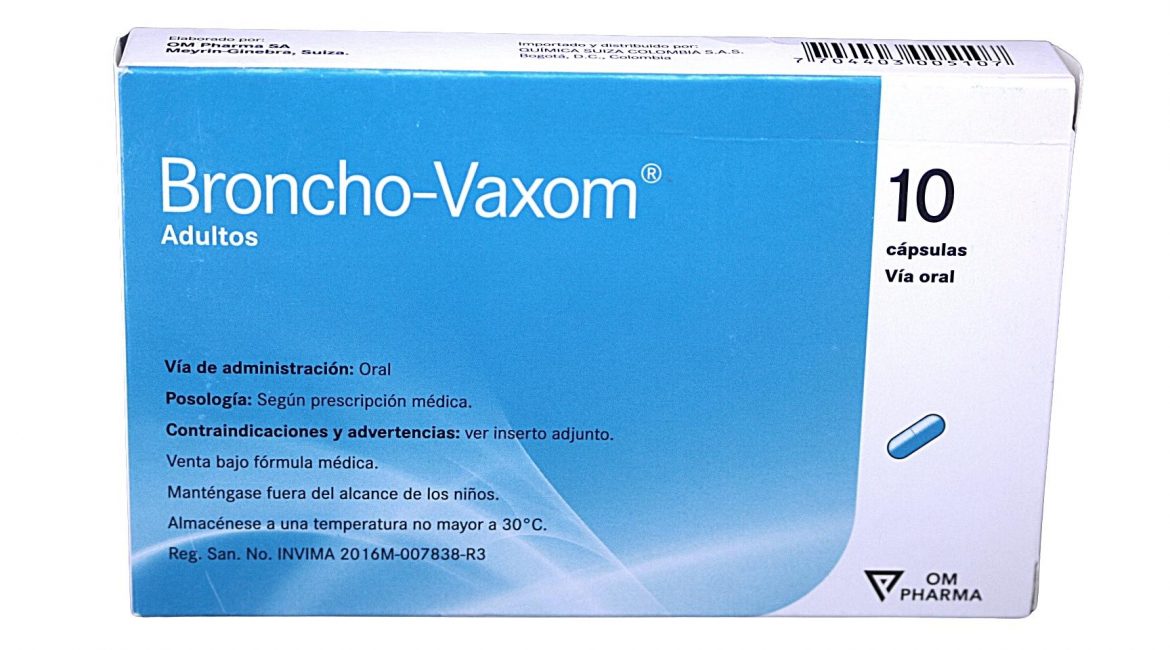 Broncho Vaxom adultos * 10 caps.