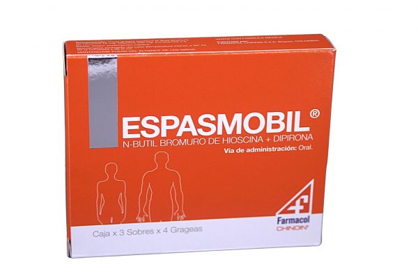 Espasmobil * 12 grageas