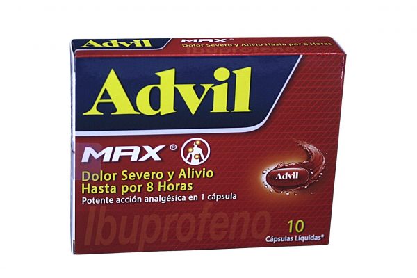 Advil MAX * 10 caps. GLAXO SMITH KLINE