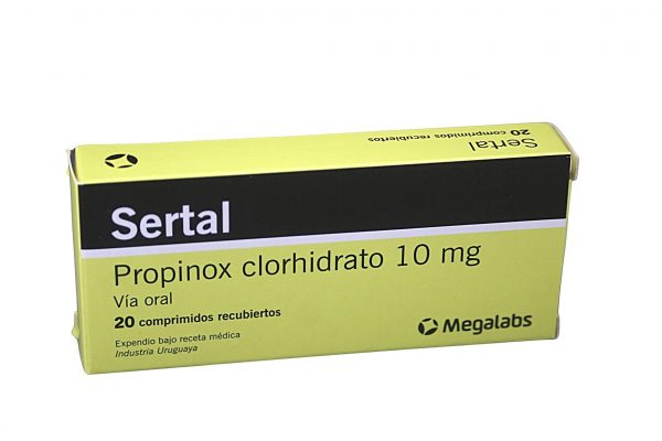 Sertal 10 mg * 20 comprim. SCANDINAVIA