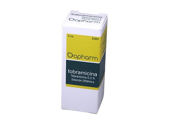 Tobramicina 0.3%  gotas * 5 mL.