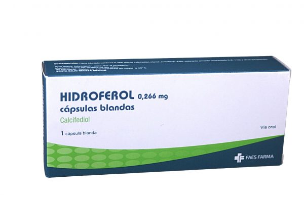 Hidroferol 0.266 mg * 1 caps.