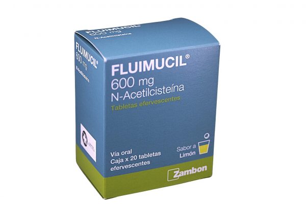 Fluimucil 600 mg * 20 tabl. efervesc. ZAMBON
