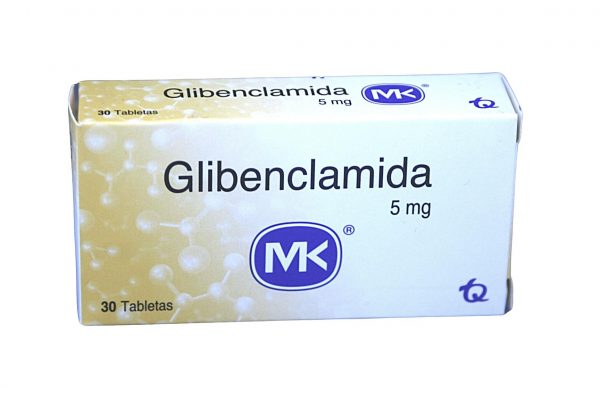 Glibenclamida MK 5 mg * 30 tabl. TECNOQUIMICAS