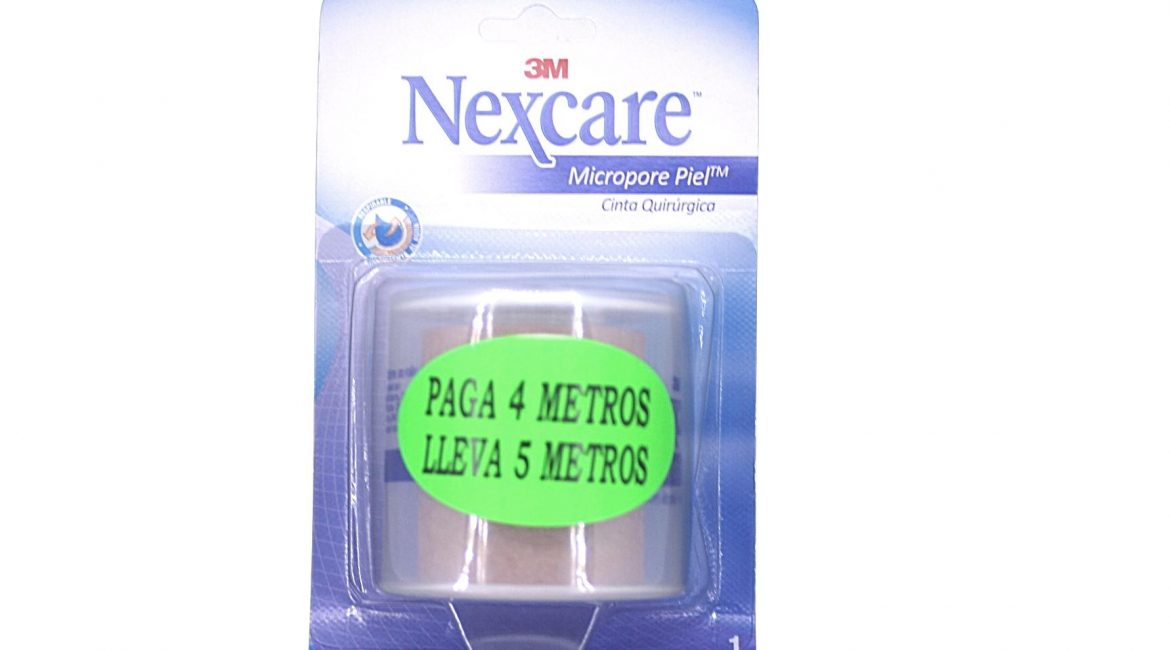 Micropore piel 3M 48 MM 1 Rollo * 5 mts.