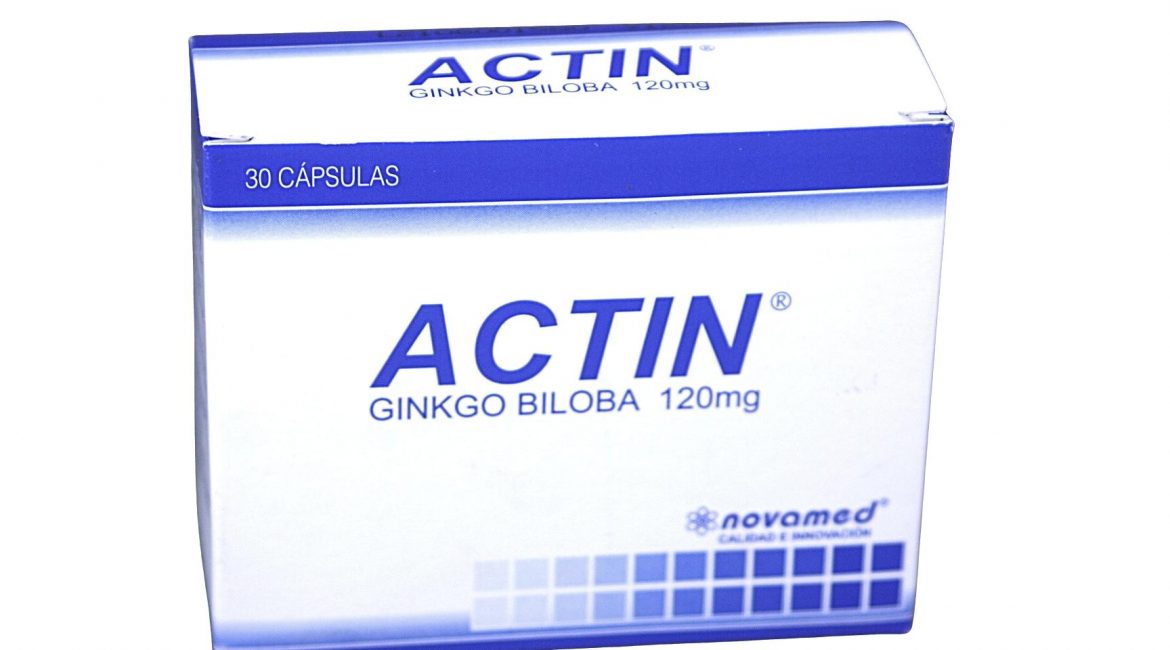 Actin 120 mg * 30 caps.