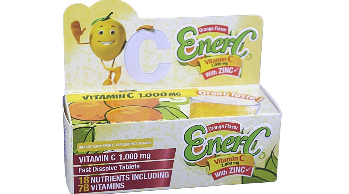 Vit. C Ener-C 1.000 * 10 tabl. eferves. HEALTHY