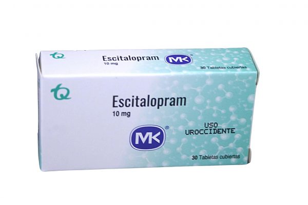 Escitalopram MK 10 mg * 30 tabl. TECNOQUIMICAS
