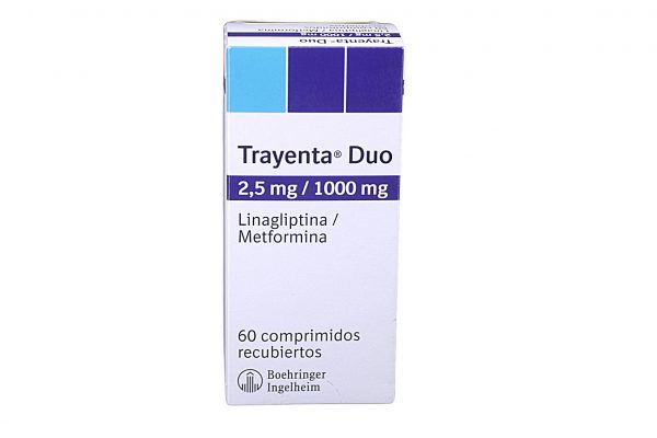 Trayenta Duo 2.5/1000 mg * 60 comprim. BOEHRINGER