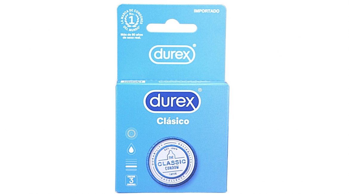Preservativos Durex * 3 unds.